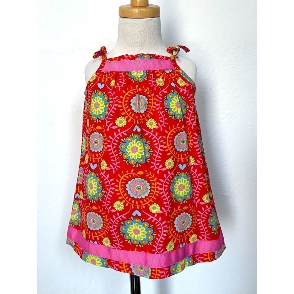 Hanna Andersson Toddler Girls 12-18 (80) Months Pillowcase Dress